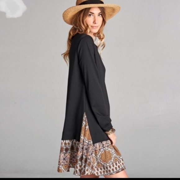 Love Kuza Dresses & Skirts - Love Kuza Made In USA BOHO Tunic Dress